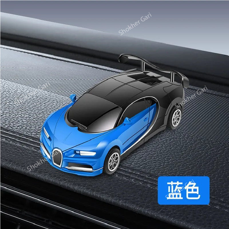 Car Shape Mobile Holder - Blue image