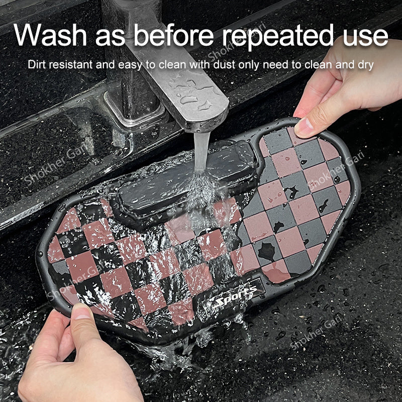 2 Color Corner Car Anti-Slip Mat image 1