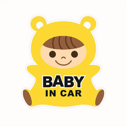1pcs (D) Baby In Car Sticker 350 TK - 1 image