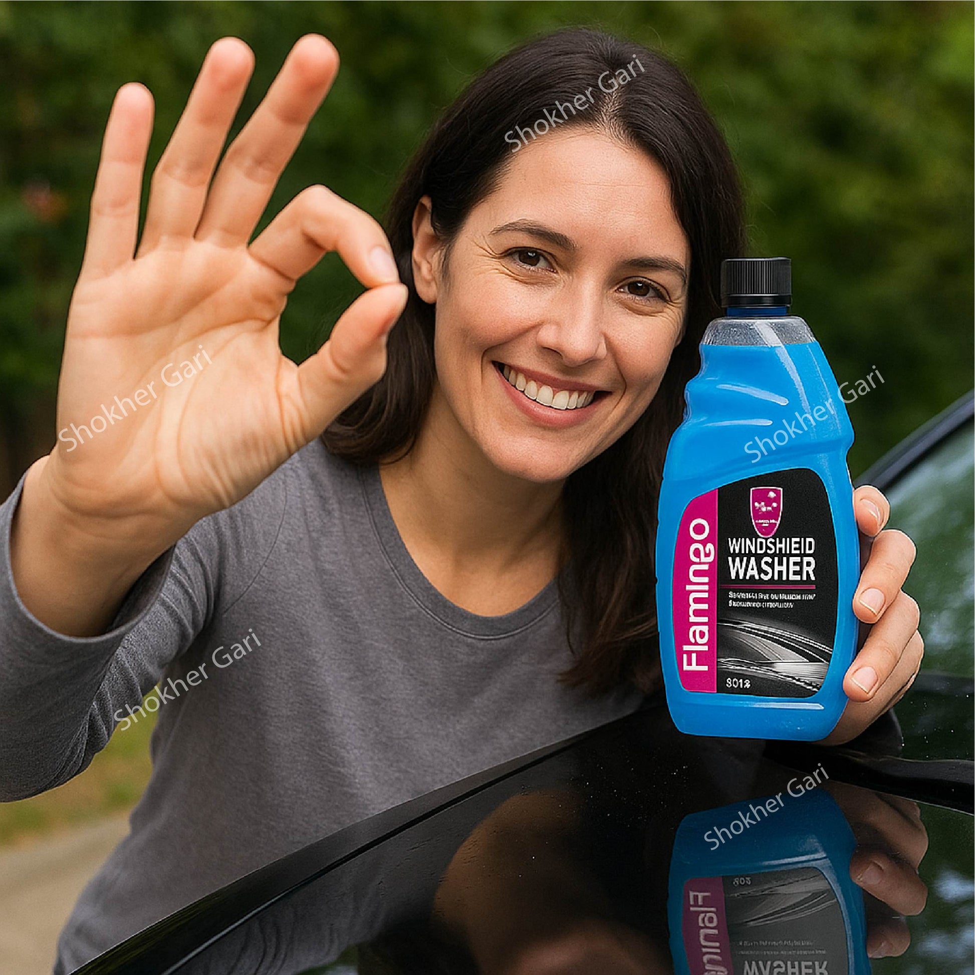 Flamingo Windshield Washer 500ml image 1