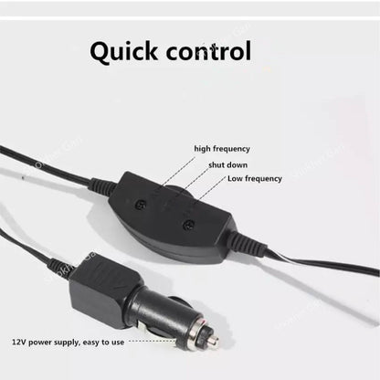 Car Seat Massage Cushion-Back Pain Relief Seat Massager-No1 image 2