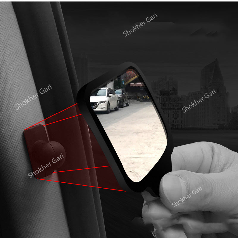 2pcs Set Car Magnet Inside the Rear Door Exit B Pillar image 6