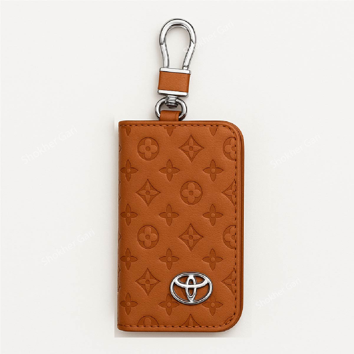 Stylish Toyota PU leather Remote Cover. - 11 image
