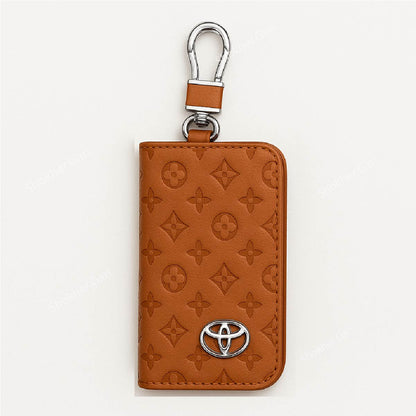 Stylish Toyota PU leather Remote Cover. - 11 image
