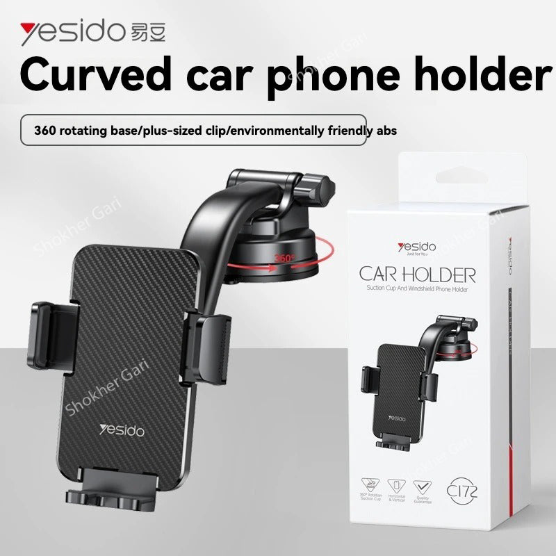 Yesido C172 Windshield Car Mobile Holder image 0