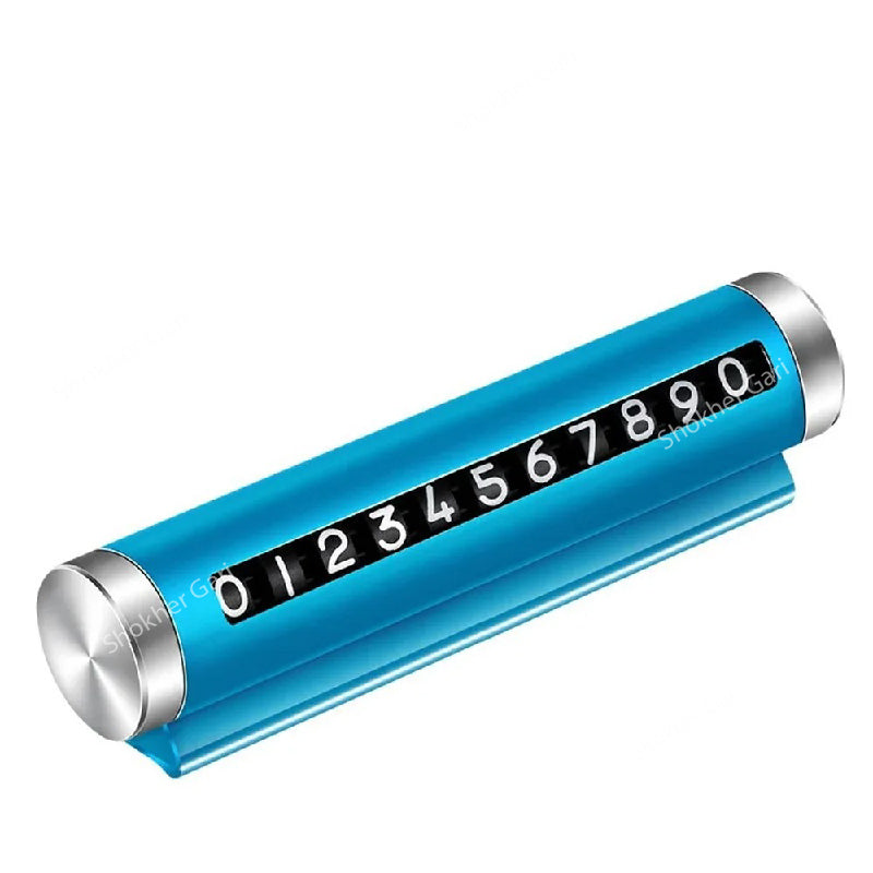 Car Plate Roller Parking Mobile number image 7