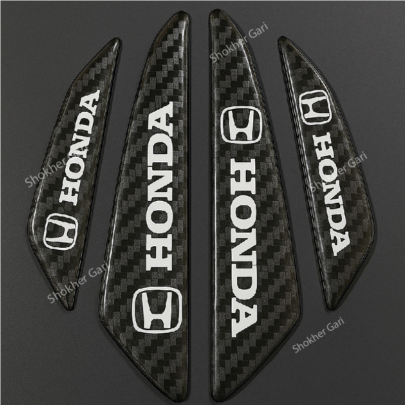 Carbon Fiber Car Door Edge Protector - Honda image