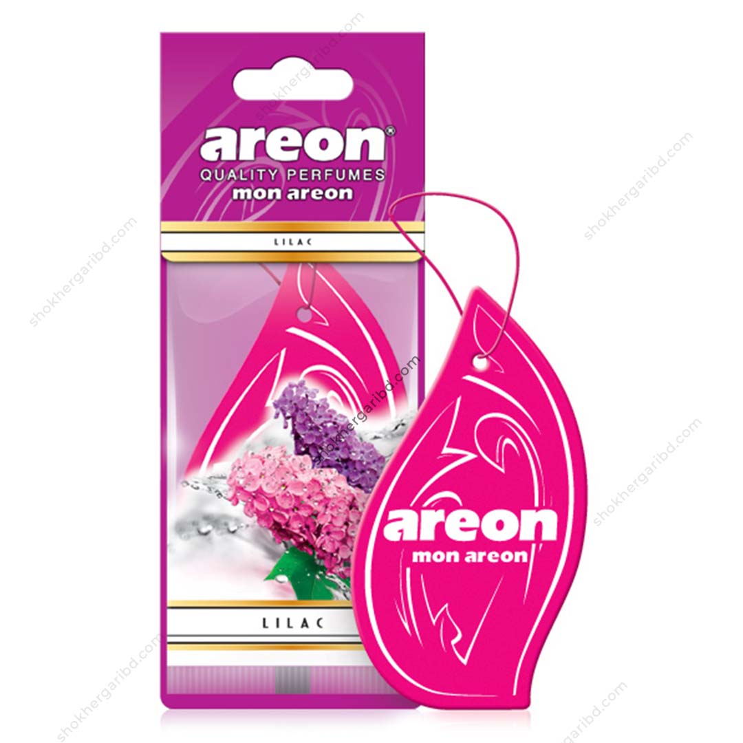 Car Areon Hanging Air Freshener 6pcs set - Mon Lilac image
