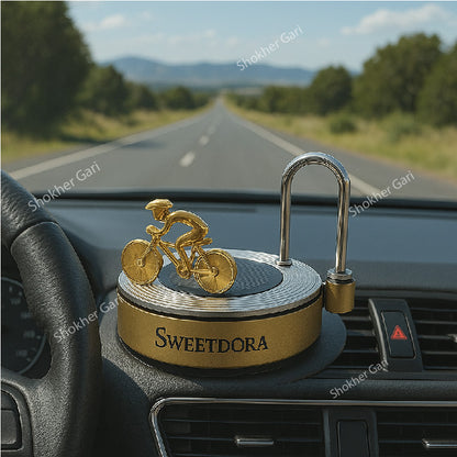 Sweetdora Solar Power Auto Car Rotate Aromatherapy image 0