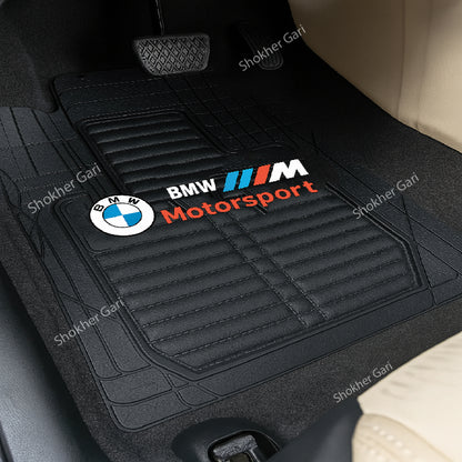 4D Luxury PVC Soft Floor mat 5pcs set image 25