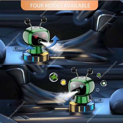 Robot Shaped Automatic Spray Car Perfume Car Fragrance Smart Spray image 8