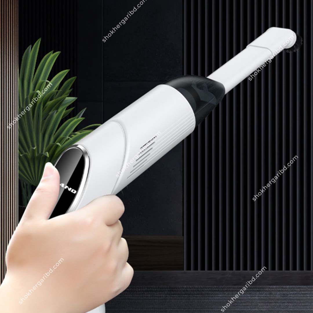 Hoco ZP6 Foldable portable car vacuum cleaner  55W power, 4000mAh battery, with lighting function image 1