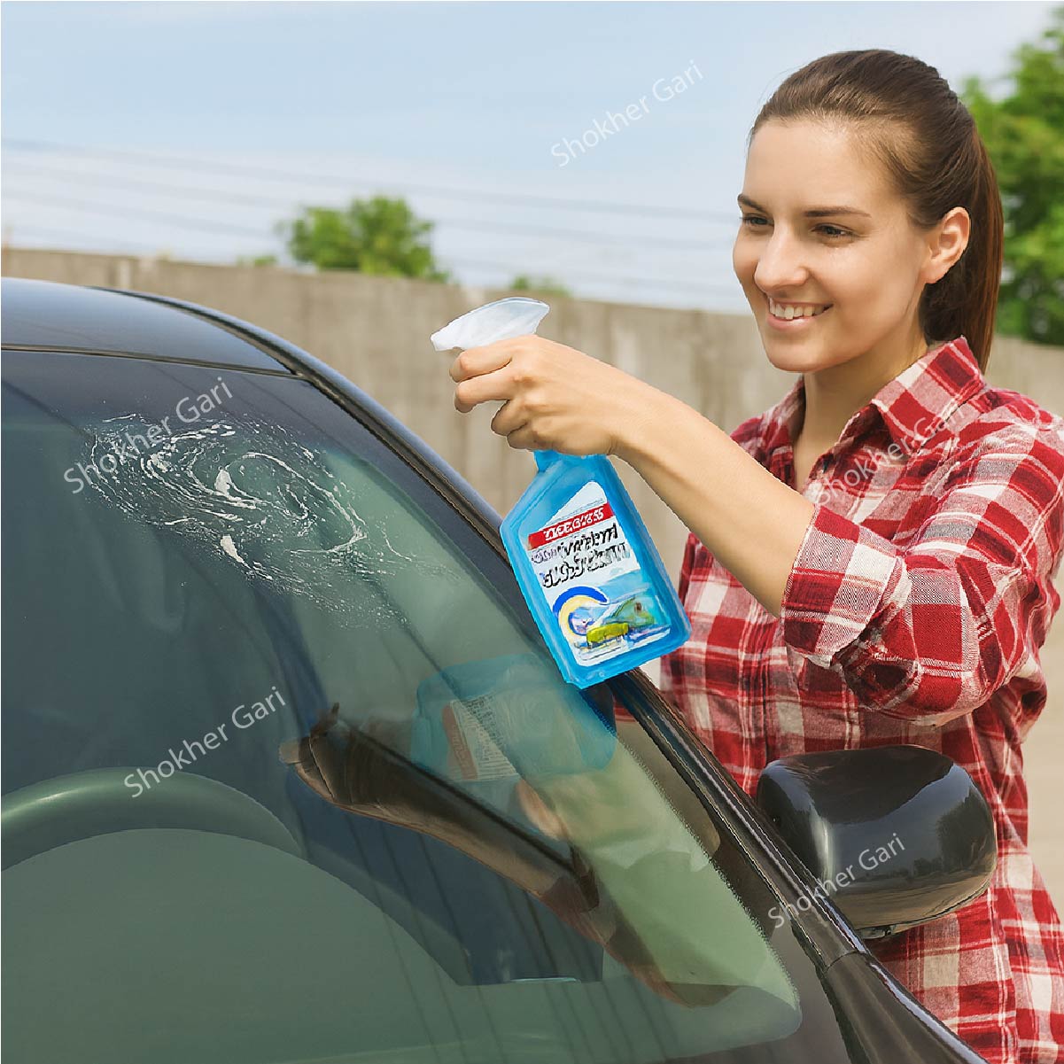 BULLSONE Glass Cleaner Formula 550 ML (Korean) image 1