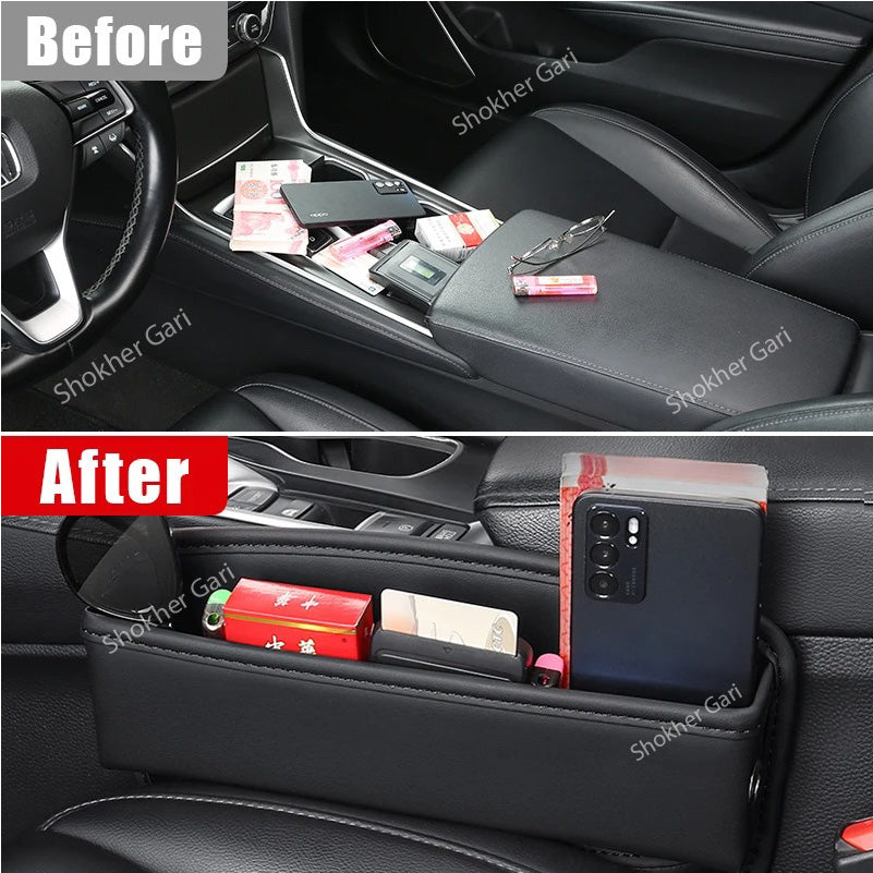 Car Seat Gap Filler 1 Piece - Black image