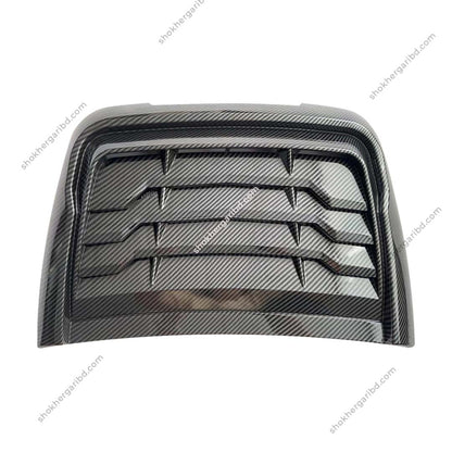 Car Bonnet Hood Fake Air Vent Modification Carbon Fiber Style image 3