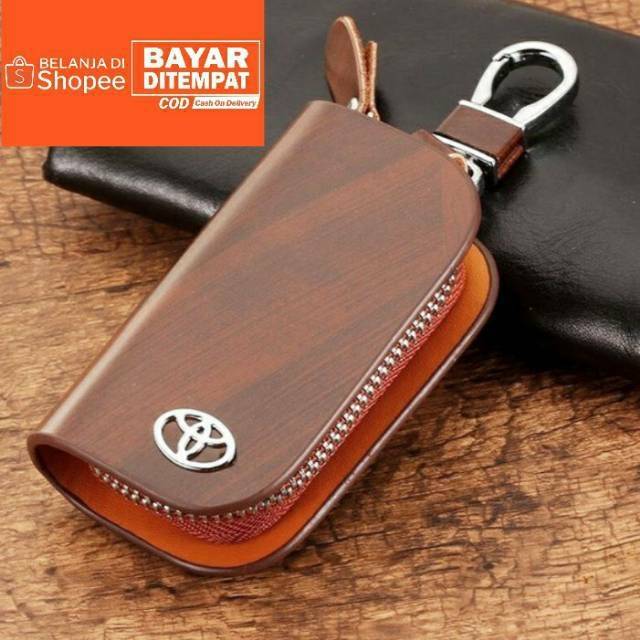 Pu Leather Remote and keychain for Luxurious Car