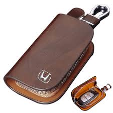 Pu Leather Remote and keychain for Luxurious Car