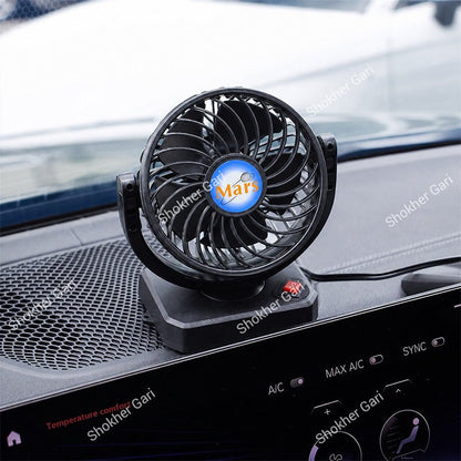 Car black Dashboard fan one Head