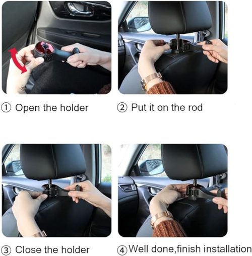 Car Headrest hook Mobile holder