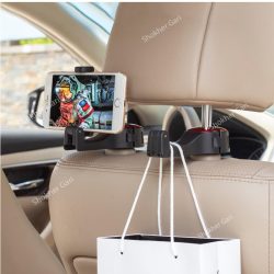 Car Headrest hook Mobile holder- 1Pcs