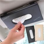 Sun visor tissue box- 2 Colours Sunshade tissue container for driving safety - Handy Car tissue dispenser