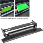 1peice Carbon fiber license plate holder- Car Hanging plate holder