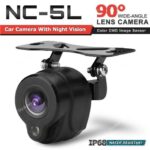 Nakamichi NC5L Rear View Camera-90 degrees Wide Angle  High-resolution Reliable Vehicle backup camera