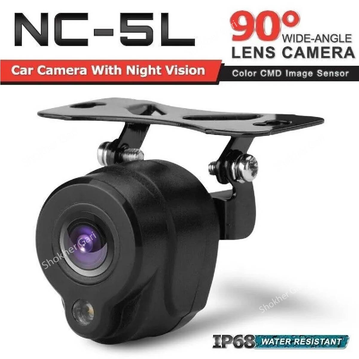 SG71 Nakamichi NC5L Rear View Camera 1199 TK (2) Nakamichi NC5L Rear View Camera-90 degrees Wide Angle High-resolution Reliable Vehicle backup camera - Image 1