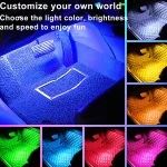 Car interior ambient lighting