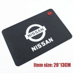 Slip-resistant car dash mat