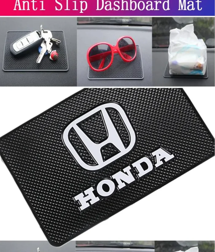 Slip-resistant car dash mat