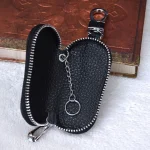 Compact PU Leather Key Case