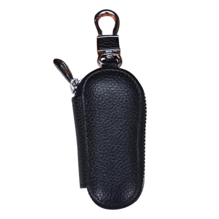 Compact PU Leather Key Case