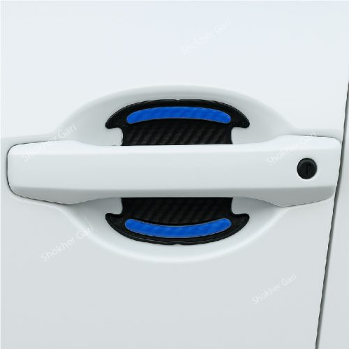 Reflective Door Handle Guard Sticker for Car Door 4 Pieces Set - Image 3