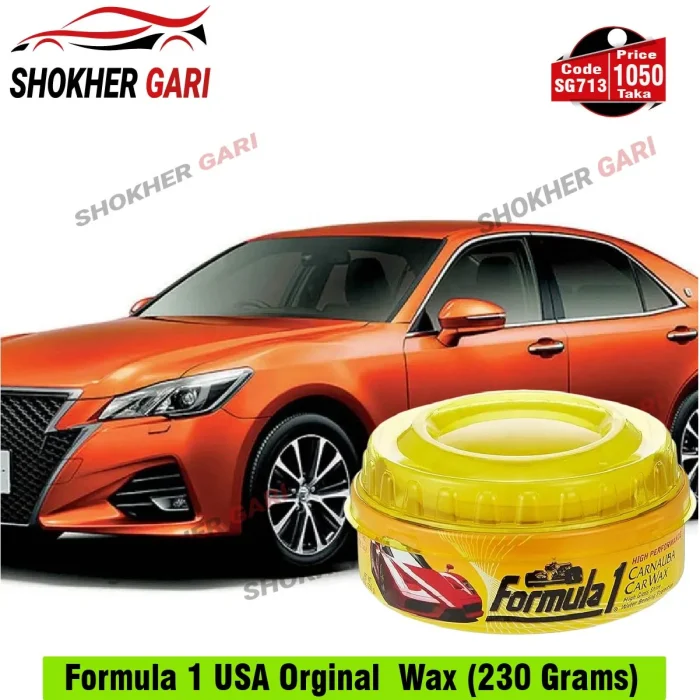 Formula 1 Car Wax