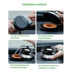 Helicopter Solar Perfume for Car