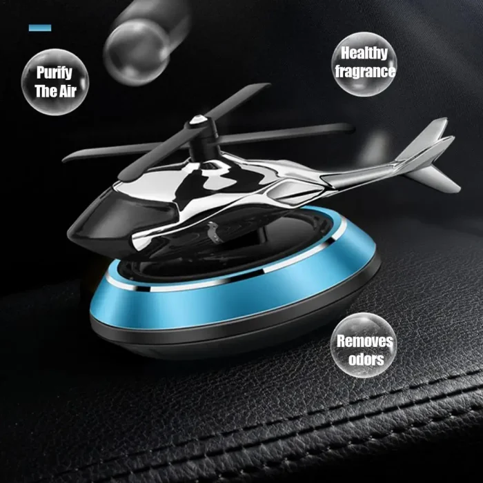 Helicopter Solar Perfume for Car