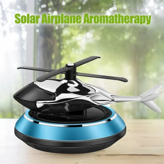 Helicopter Solar Perfume for Car