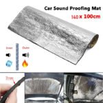 Car Heat and Sound Proofing Insulation  Foam -  Waterproof & Fire Resistant (140*100 cm))