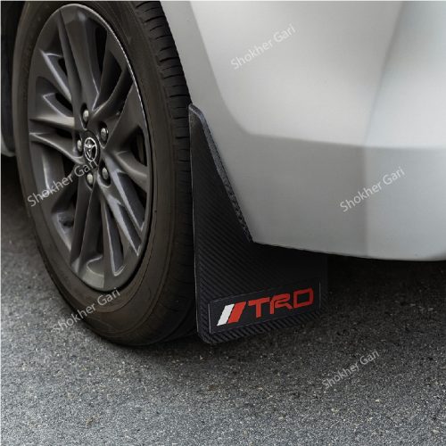 Car TRD Carbon Fiber MudGuard 4pcs Set - Image 1