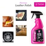 Car Flamingo Leather Polish