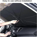 Compact Windshield Sun Shade Umbrella