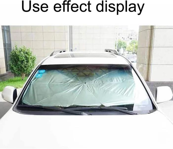 Compact Windshield Sun Shade Umbrella