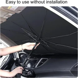 Compact Windshield Sun Shade Umbrella