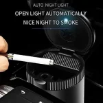 Portable Car Ashtray with LED Light