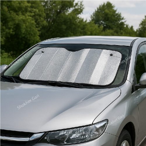 Car Windshield Sunshade Fuel Foam - Foldable Car Windshield Sun Shade Cover 1pcs - Image 1
