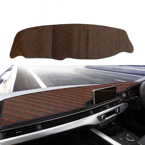 M/Y Anti Slip 5D Car Dashboard Cover Red Check - Image 6