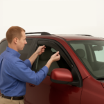 M/Y/P Car Door-Window Rain Shield / Rainshield 4 Pieces Set