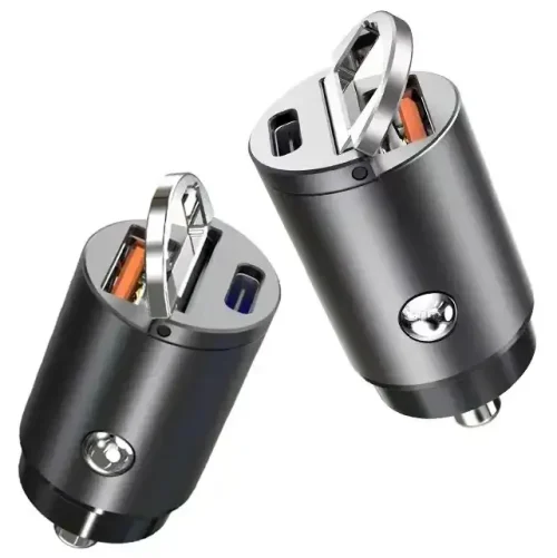 100W Mini USB Pugan Car Fast Charger - Image 5