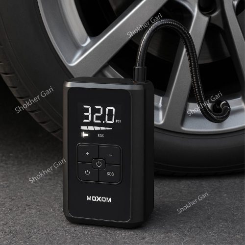 Portable Air Compressor for Car Tires - Car Air Pump MX-AC01 Tire inflator With Power Bank - Image 1